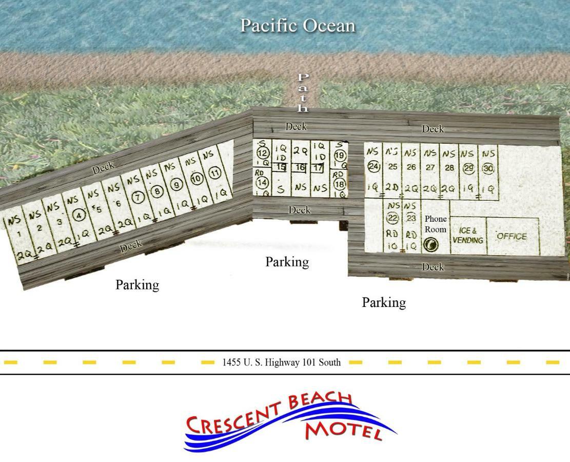 Crescent Beach Motel クレセントシティ エクステリア 写真